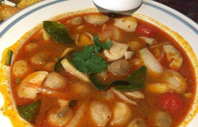 Tom Yum Goong Mushroom Coconut