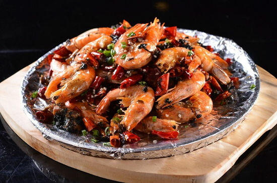 Shrimp Black Pepper Sauce